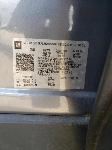 3GKALTEV5KL121196 GMC Terrain Sle