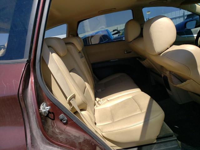VIN: 4S4WX83C864428003 Auction: COPART Lot: 60425853 Location: CO - DENVER SOUTH 4S4WX83C864428003 SUBARU TRIBECA 2006 MAROON Photo 11