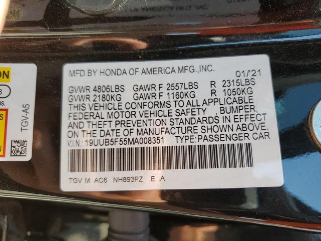 2021 ACURA TLX TECH A - 19UUB5F55MA008351