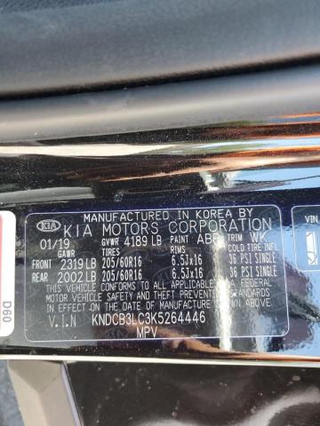 KNDCB3LC3K5264446 KIA NIRO FE
