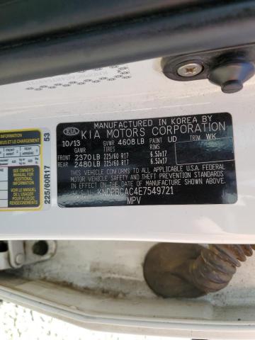 KNDPBCAC4E7549721 KIA Sportage Lx