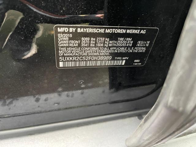 2015 BMW X5 SDRIVE3 - 5UXKR2C52F0H38989