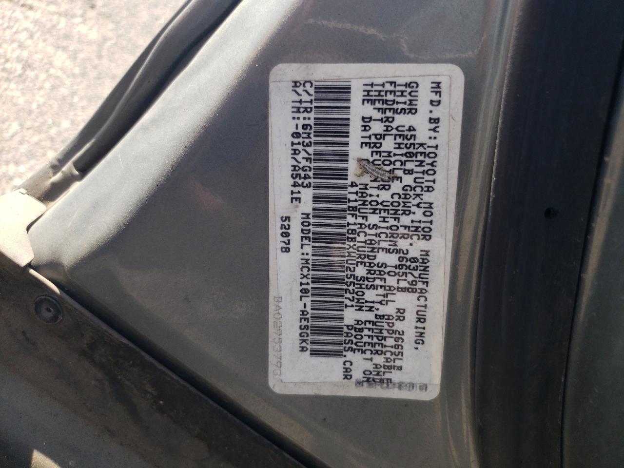 Lot #2205794432 1998 TOYOTA AVALON XL