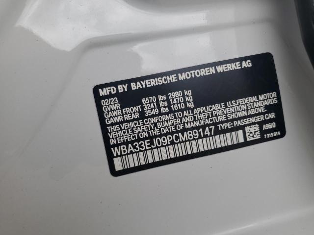 2023 BMW 760 XI - WBA33EJ09PCM89147