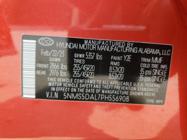 2023 HYUNDAI SANTA FE C 5NMS5DAL7PH556908