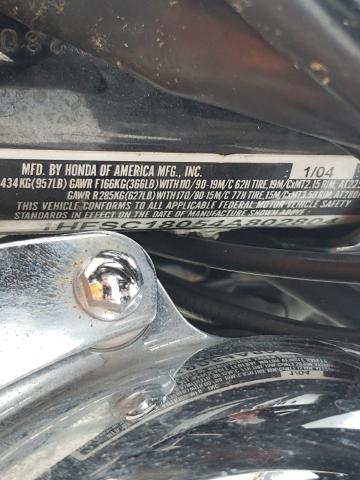 2004 HONDA VT1100 C 1HFSC18054A802804
