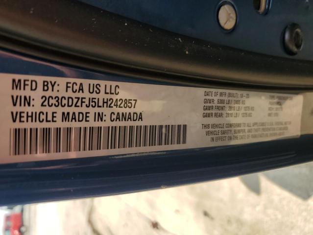2C3CDZFJ5LH242857 Dodge Challenger R/t Scat Pack