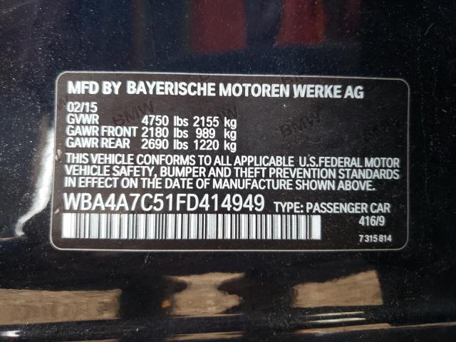 2015 BMW 428 XI GRA - WBA4A7C51FD414949