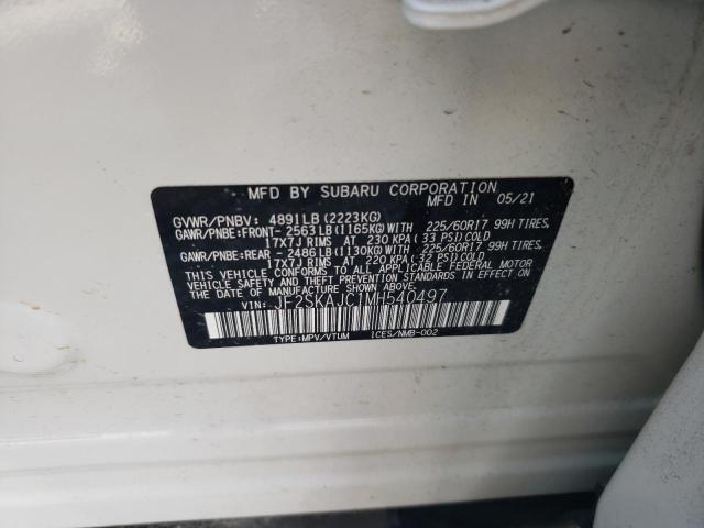 JF2SKAJC1MH540497 Subaru Forester Premium