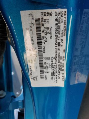 1FADP3K25EL389534 Ford FOCUS SE