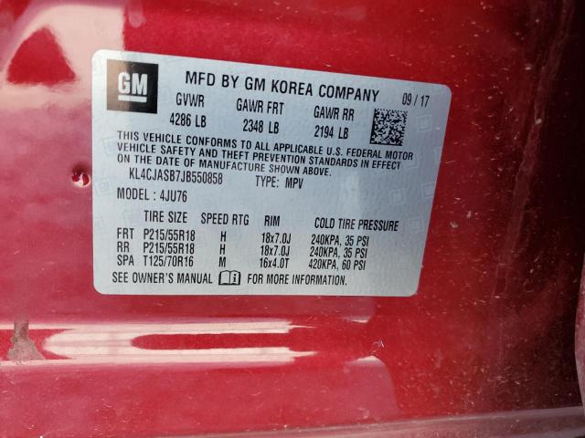 KL4CJASB7JB550858 Buick Encore Preferred