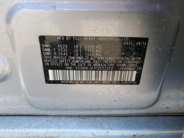 4S3BNEJ67F3023258 Subaru Legacy 3.6r Limited