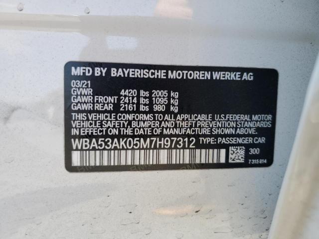 2021 BMW 228I - WBA53AK05M7H97312