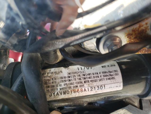 2008 YAMAHA XVS650 A JYAVM01E68A121301