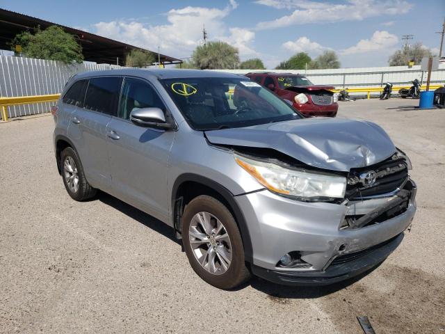 VIN 5TDBKRFH3ES039626 2014 Toyota Highlander, LE no.4