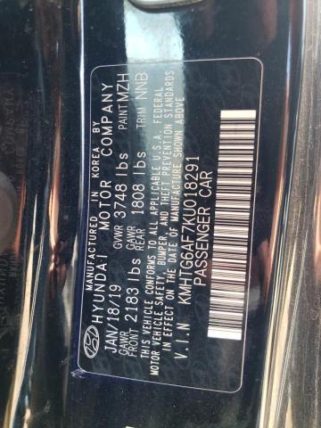 2019 HYUNDAI VELOSTER B - KMHTG6AF7KU018291