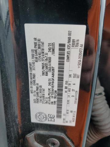 2016 FORD F150 SUPER - 1FTEW1EF6GFA80287