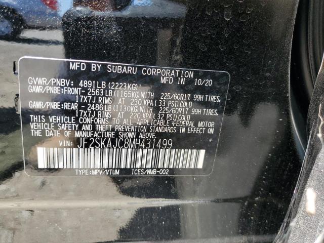 JF2SKAJC8MH431499 Subaru Forester Premium