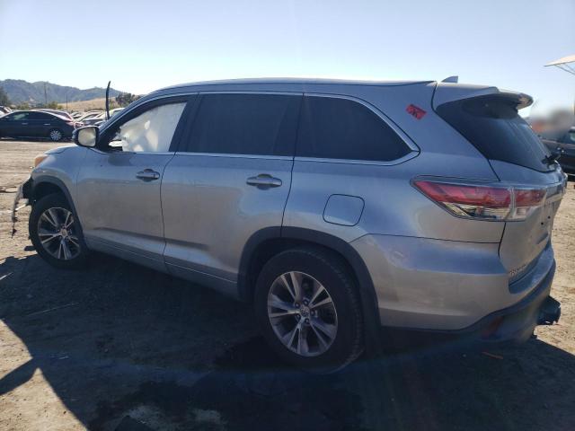 VIN 5TDJKRFH0FS182272 2015 Toyota Highlander, Xle no.2