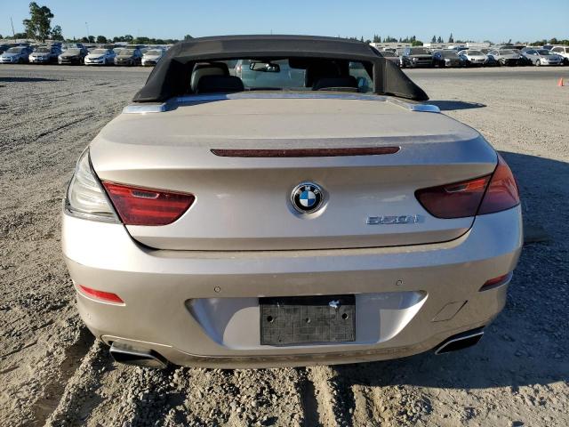 VIN: WBALZ3C56CDL70259 Auction: COPART Lot: 60155333 Location: CA - SACRAMENTO WBALZ3C56CDL70259 BMW 6 SERIES 2012 TAN Photo 6