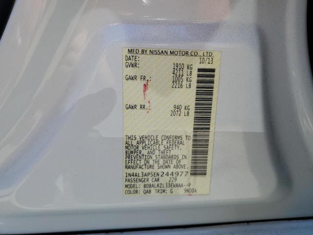 1N4AL3AP5EN244977 Nissan ALTIMA 2.5