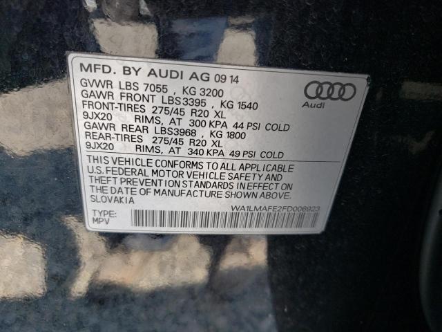 WA1LMAFE2FD006923 2015 AUDI Q7, photo no. 13