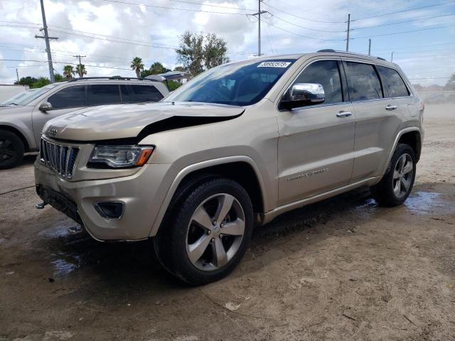 2014 Jeep Grand Cherokee Overland VIN: 1C4RJECG6EC216838 Lot: 58952573