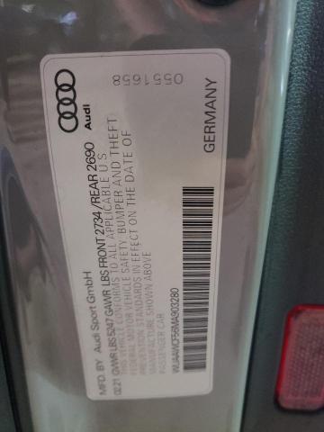 2021 AUDI RS5 WUAAWCF56MA903280