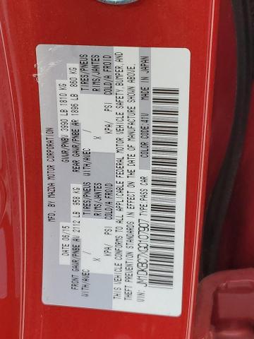 2016 MAZDA CX-3 JM1DKBC7XG0107907