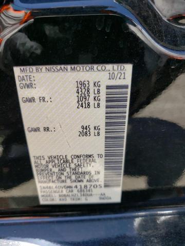 1N4BL4DV6MN418705 Nissan ALTIMA SV