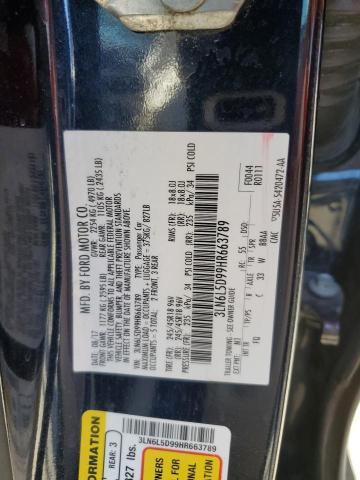 3LN6L5D99HR663789 Lincoln MKZ SELECT