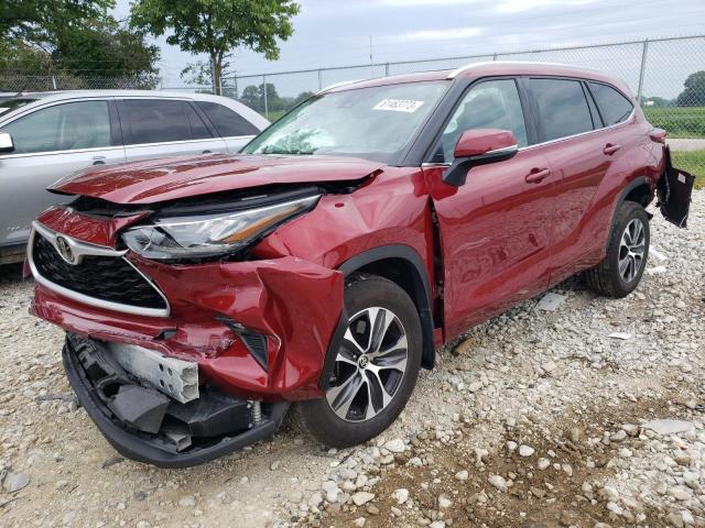 VIN 5TDHZRBH5LS023520 2020 Toyota Highlander, Xle no.1