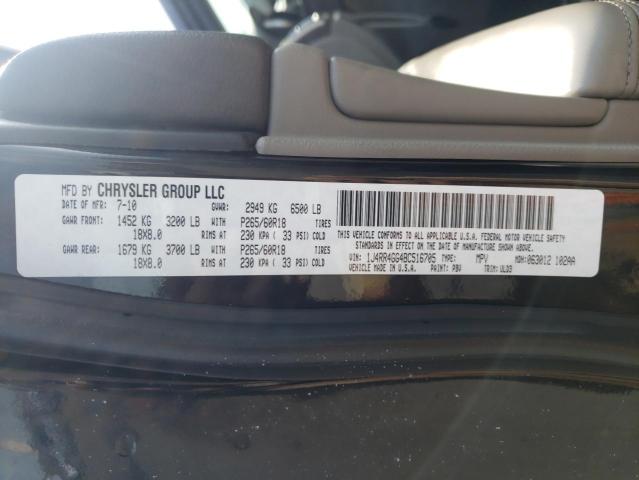 2011 Jeep Grand Cherokee Laredo VIN: 1J4RR4GG4BC516705 Lot: 61397663