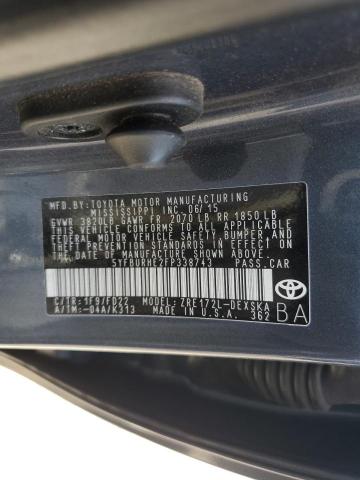 5YFBURHE2FP338743 Toyota COROLLA L