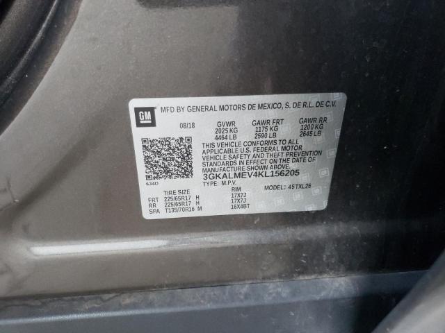 3GKALMEV4KL156205 GMC Terrain Sle