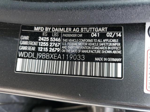 WDDLJ9BBXEA119033 Mercedes-Benz Cls 550 4matic