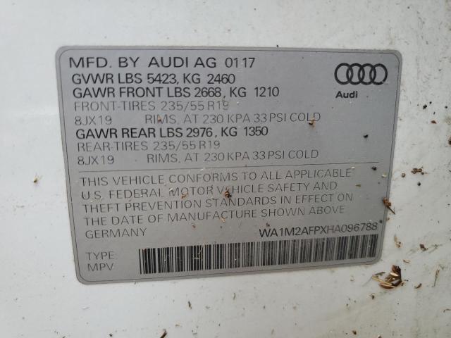 WA1M2AFPXHA096788 2017 AUDI Q5, photo no. 13