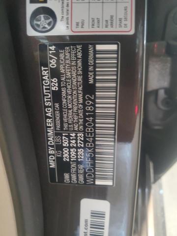 WDDHF5KB4EB041892 Mercedes-Benz E 350