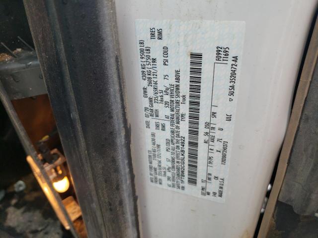 2020 FORD TRANSIT T- - 1FTBW2CG5LKB14922