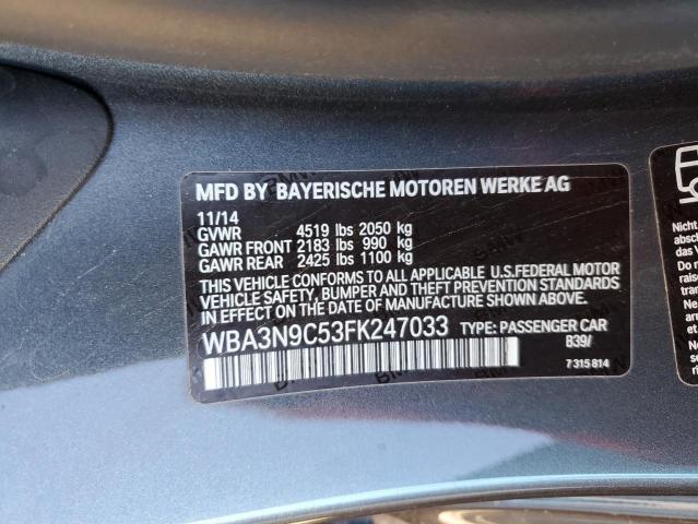 2015 BMW 428 XI - WBA3N9C53FK247033