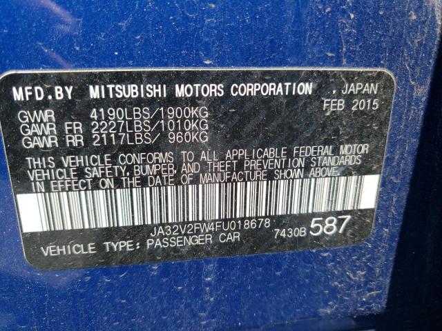 2015 MITSUBISHI LANCER SE JA32V2FW4FU018678