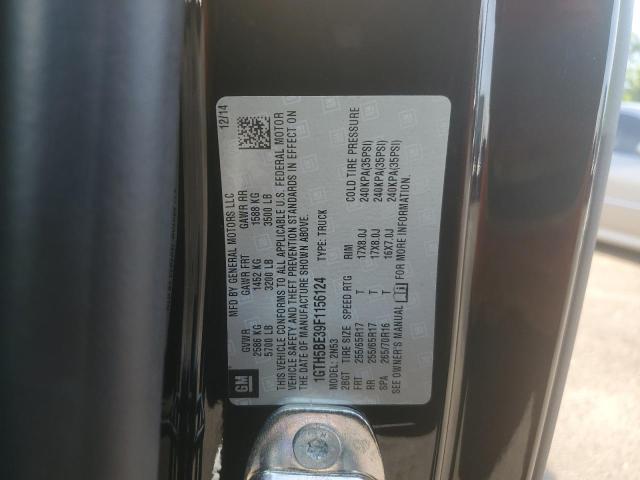 1GTH5BE39F1156124 GMC CANYON SLE