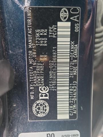 2018 TOYOTA COROLLA L - 2T1BURHE5JC966871