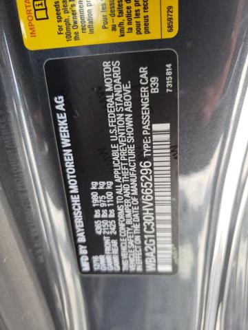 VIN WBA2G1C30HV665296 2017 BMW 2 Series, M240I no.12