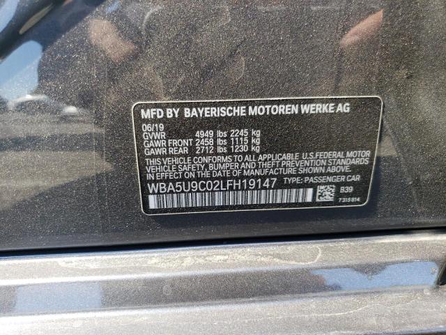 WBA5U9C02LFH19147 BMW M340XI