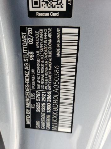 2020 MERCEDES-BENZ S 560 - W1KXK8DB0LA050386