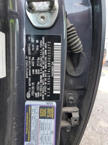 5XXGT4L38JG255272 KIA Optima Lx