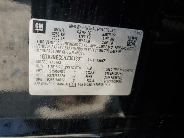 1GTV2NEC9HZ301891 GMC Sierra K1500 Slt