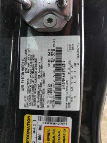 3FA6P0K95FR239317 Ford Fusion Titanium