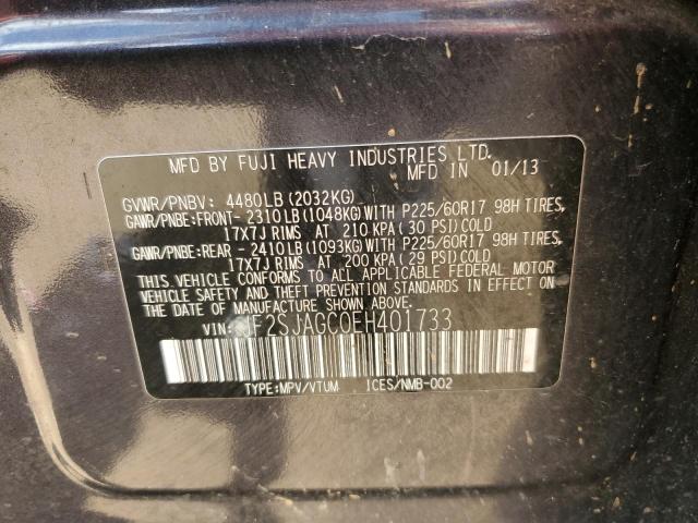 JF2SJAGC0EH401733 Subaru Forester 2.5i Premium